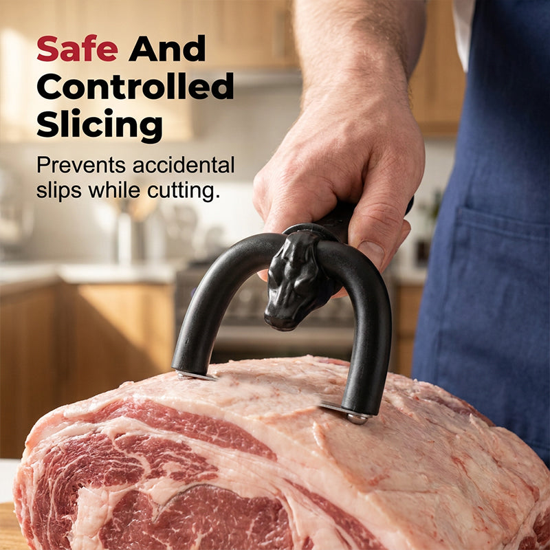 🥩 Handheld Fat Trimmer for Beef & Pork