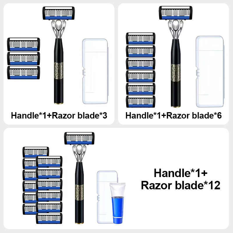 🎁2026 New Arrivals 49% OFF💥Men's 7-Layer Blades Razor – 50% OFF! Ultra-close shave, smooth glide, less irritation – 7 precision blades for the perfect shave. 🔥✨