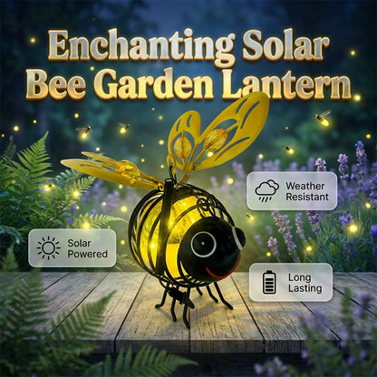 🔥Last Day 70% OFF🔥 Hanging Solar Bee Light – Warm Amber Glow, Flicker-Free, Perfect for Garden Parties, Camping, or Kids’ Rooms – Spread Joy Day and Night 🌞🌜