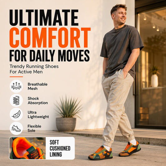 Men's Lightweight Slip-On Walking Shoes