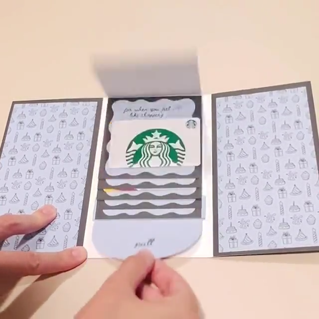 Christmas Gift Card Holder Book
